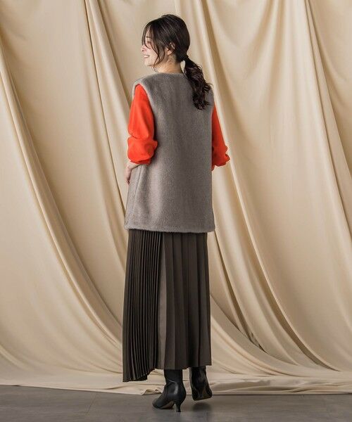 LAUTREAMONT / ロートレアモン ダウンジャケット・ベスト | ECOPELフェイクファージャケット | 詳細10