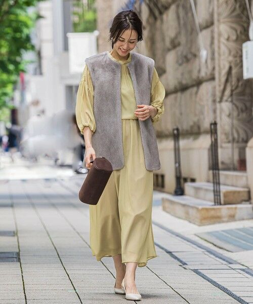 LAUTREAMONT / ロートレアモン ダウンジャケット・ベスト | ECOPELフェイクファージャケット | 詳細13