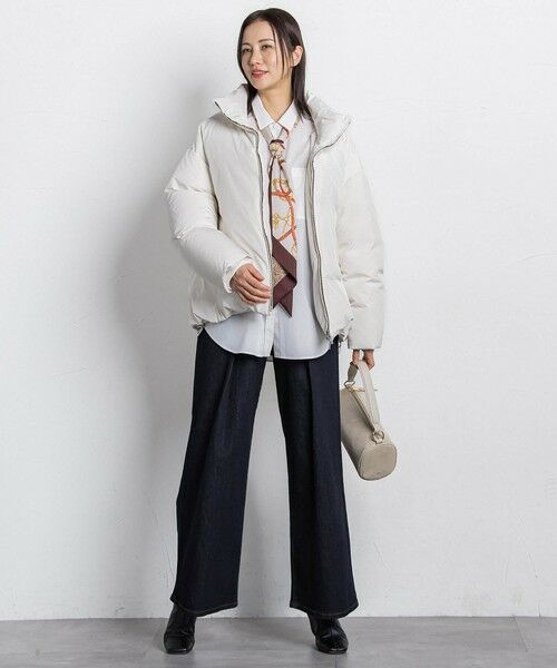 LAUTREAMONT / ロートレアモン テーラードジャケット | スタンドカラーダウンブルゾン≪WEB限定11号サイズ≫ | 詳細10