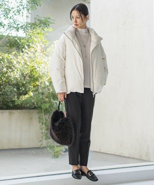 LAUTREAMONT / ロートレアモン テーラードジャケット | スタンドカラーダウンブルゾン≪WEB限定11号サイズ≫ | 詳細2