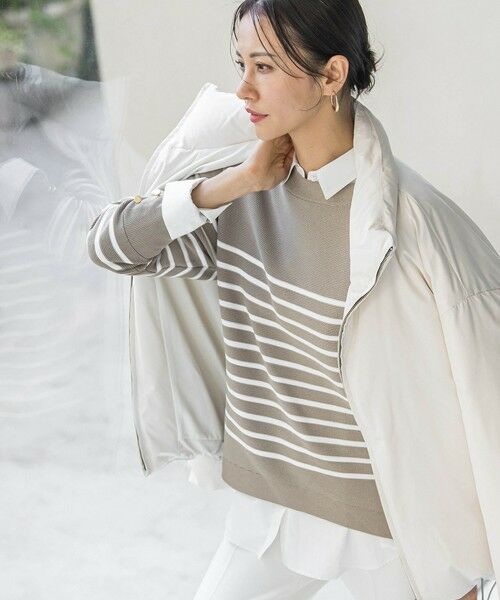 LAUTREAMONT / ロートレアモン テーラードジャケット | スタンドカラーダウンブルゾン≪WEB限定11号サイズ≫ | 詳細5