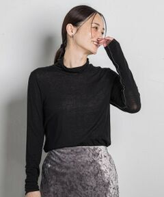 LAUTREAMONT / ロートレアモン カットソー | シアーラメタートル≪WEB限定カラー/手洗い可能≫