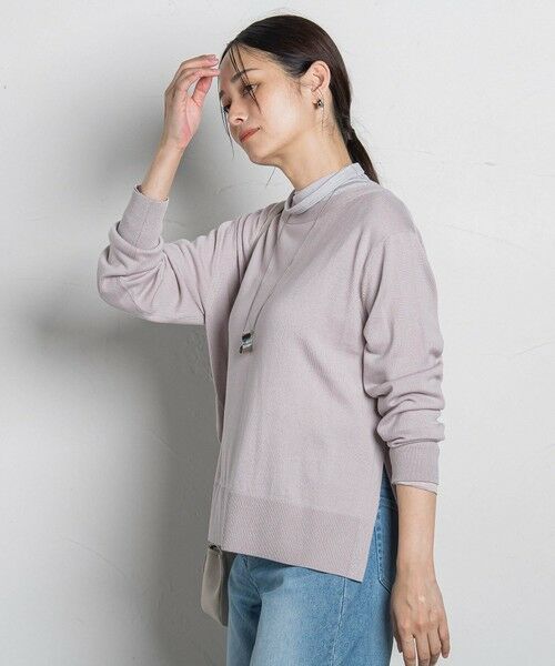 LAUTREAMONT / ロートレアモン カットソー | シアーラメタートル≪WEB限定カラー/手洗い可能≫ | 詳細29