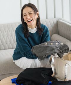 LAUTREAMONT / ロートレアモン カットソー | 【WEB限定】吸湿発熱スムースタッチタートルカットソー