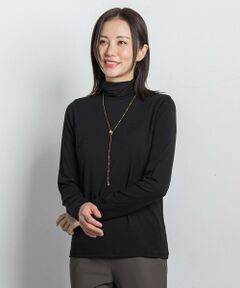 LAUTREAMONT / ロートレアモン カットソー | 【WEB限定】吸湿発熱スムースタッチタートルカットソー