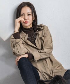 LAUTREAMONT / ロートレアモン カットソー | 【WEB限定】吸湿発熱スムースタッチタートルカットソー