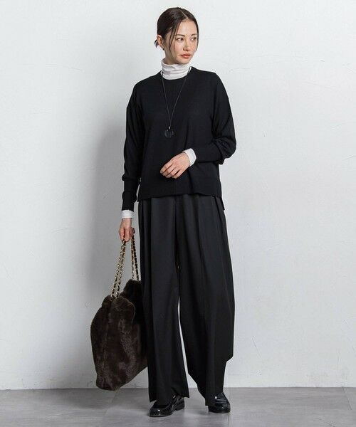 LAUTREAMONT / ロートレアモン カットソー | 【WEB限定】吸湿発熱スムースタッチタートルカットソー | 詳細3