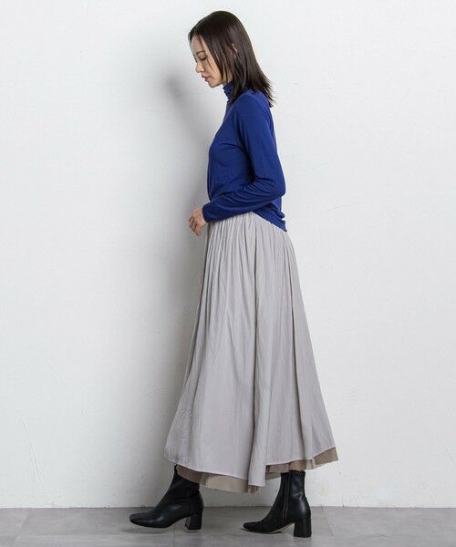 LAUTREAMONT / ロートレアモン カットソー | 【WEB限定】吸湿発熱スムースタッチタートルカットソー | 詳細17