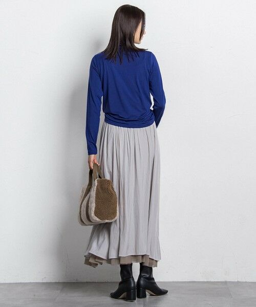 LAUTREAMONT / ロートレアモン カットソー | 【WEB限定】吸湿発熱スムースタッチタートルカットソー | 詳細18