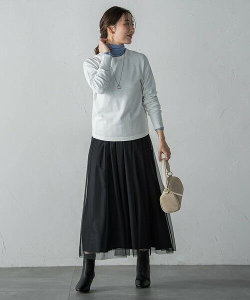 LAUTREAMONT / ロートレアモン カットソー | 【WEB限定】吸湿発熱スムースタッチタートルカットソー | 詳細28