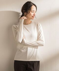 LAUTREAMONT / ロートレアモン カットソー | 【WEB限定】吸湿発熱スムースタッチカットソー