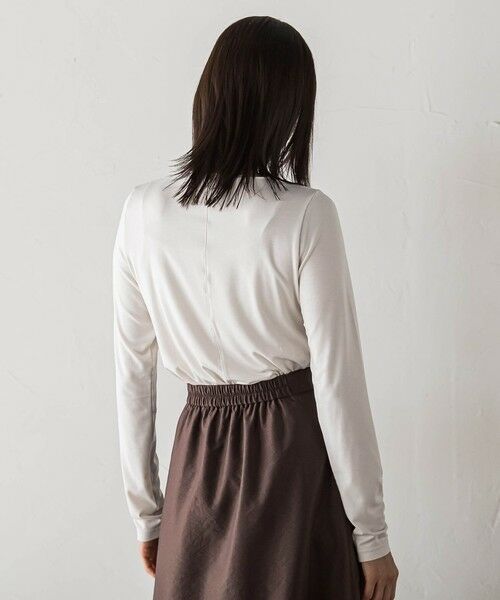 LAUTREAMONT / ロートレアモン カットソー | 【WEB限定】吸湿発熱スムースタッチカットソー | 詳細1