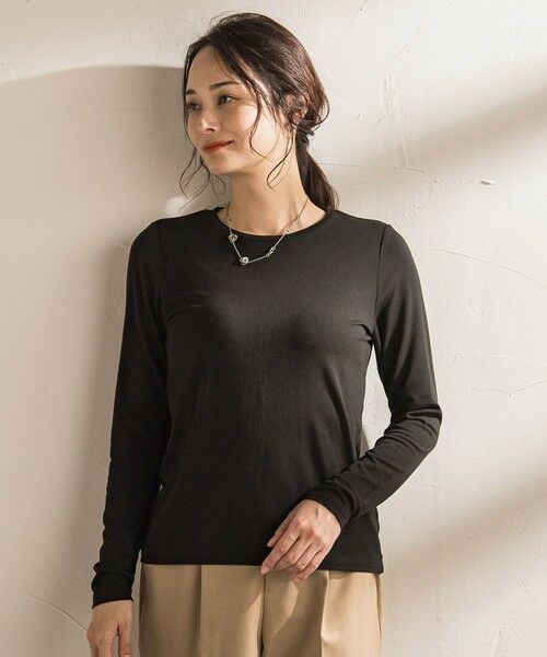 LAUTREAMONT / ロートレアモン カットソー | 【WEB限定】吸湿発熱スムースタッチカットソー | 詳細6