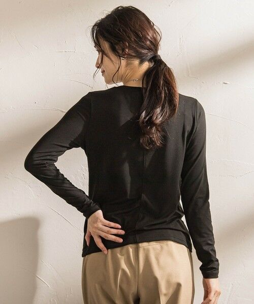 LAUTREAMONT / ロートレアモン カットソー | 【WEB限定】吸湿発熱スムースタッチカットソー | 詳細8