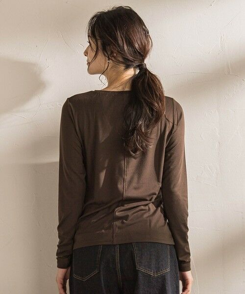 LAUTREAMONT / ロートレアモン カットソー | 【WEB限定】吸湿発熱スムースタッチカットソー | 詳細16