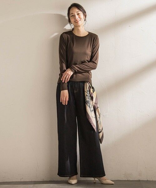 LAUTREAMONT / ロートレアモン カットソー | 【WEB限定】吸湿発熱スムースタッチカットソー | 詳細17