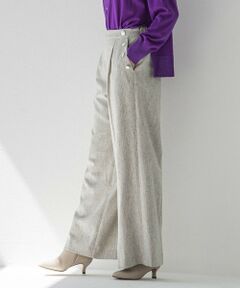 LAUTREAMONT / ロートレアモン その他パンツ | ツイルツイードワイドパンツ