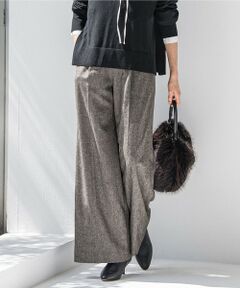 LAUTREAMONT / ロートレアモン その他パンツ | ツイルツイードワイドパンツ