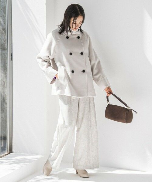 LAUTREAMONT / ロートレアモン その他パンツ | ツイルツイードワイドパンツ | 詳細4