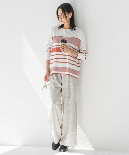 LAUTREAMONT / ロートレアモン その他パンツ | ツイルツイードワイドパンツ | 詳細5