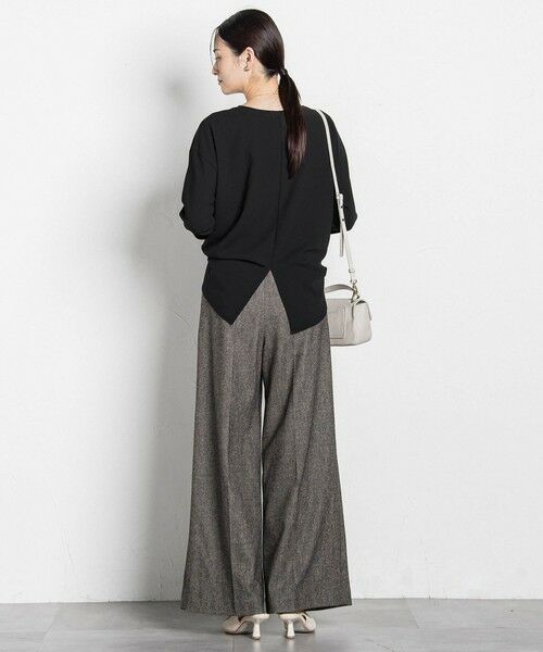 LAUTREAMONT / ロートレアモン その他パンツ | ツイルツイードワイドパンツ | 詳細10