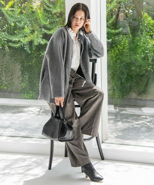 LAUTREAMONT / ロートレアモン その他パンツ | ツイルツイードワイドパンツ | 詳細15