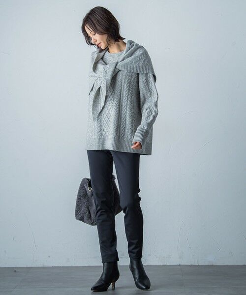 LAUTREAMONT / ロートレアモン その他パンツ | 【WEB限定】裏起毛発熱レギンスパンツ≪ストレッチ/洗える≫ | 詳細20