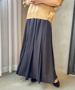 LAUTREAMONT / ロートレアモン ミニ・ひざ丈スカート | 【WEB限定】カルゼフレアスカート