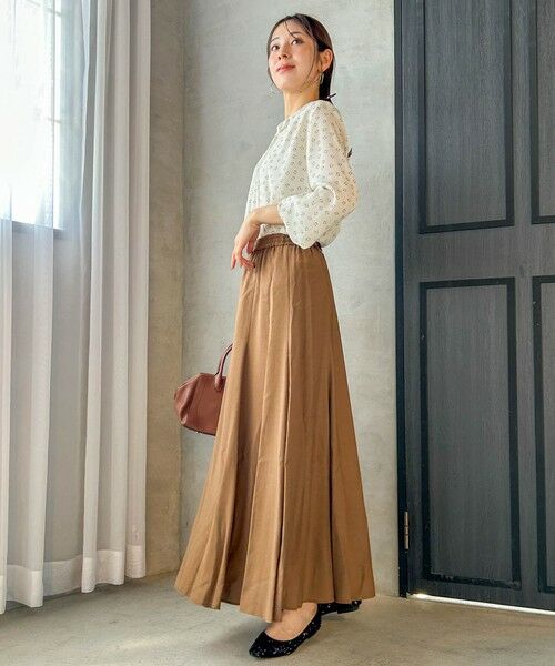 LAUTREAMONT / ロートレアモン ミニ・ひざ丈スカート | 【WEB限定】カルゼフレアスカート | 詳細7