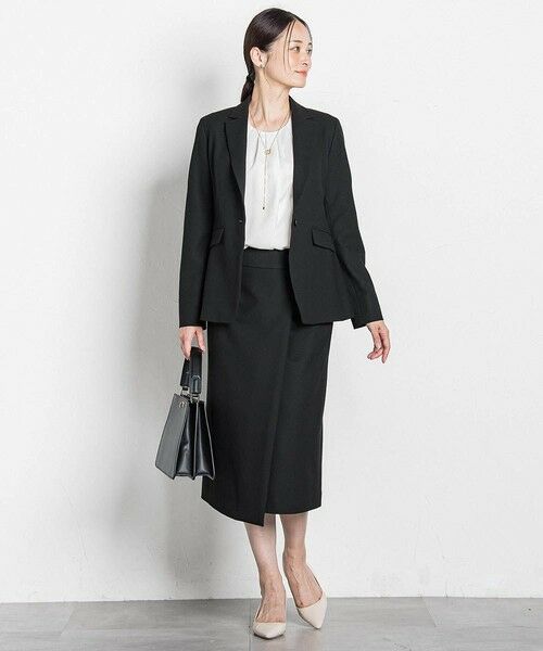 LAUTREAMONT / ロートレアモン ミニ・ひざ丈スカート | 両面起毛ストレートスカート≪洗える/セットアップ対応≫ | 詳細3