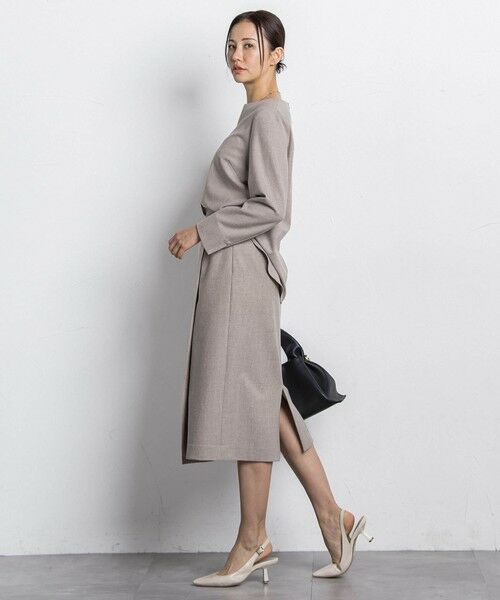 LAUTREAMONT / ロートレアモン ミニ・ひざ丈スカート | 両面起毛ストレートスカート≪洗える/セットアップ対応≫ | 詳細16