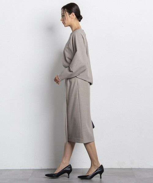 LAUTREAMONT / ロートレアモン ミニ・ひざ丈スカート | 両面起毛ストレートスカート≪洗える/セットアップ対応≫ | 詳細20