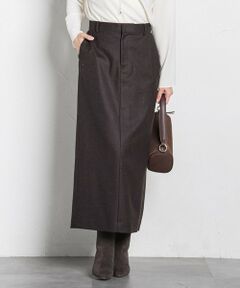 LAUTREAMONT / ロートレアモン ミニ・ひざ丈スカート | シックツィードツイルスカート