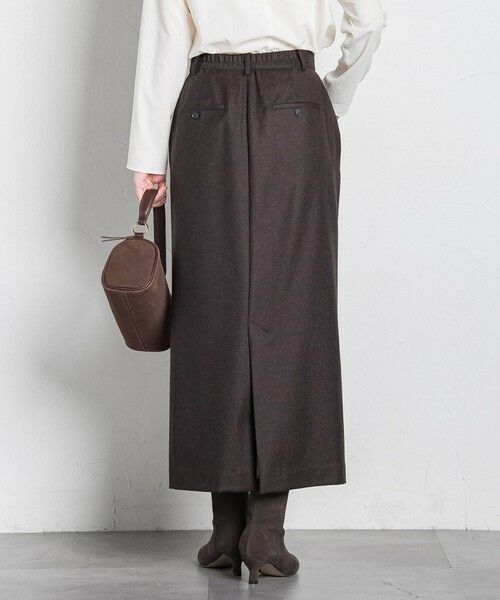 LAUTREAMONT / ロートレアモン ミニ・ひざ丈スカート | シックツィードツイルスカート | 詳細7