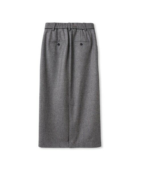 LAUTREAMONT / ロートレアモン ミニ・ひざ丈スカート | シックツィードツイルスカート | 詳細21