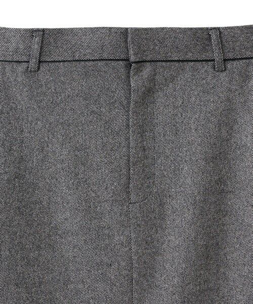 LAUTREAMONT / ロートレアモン ミニ・ひざ丈スカート | シックツィードツイルスカート | 詳細22