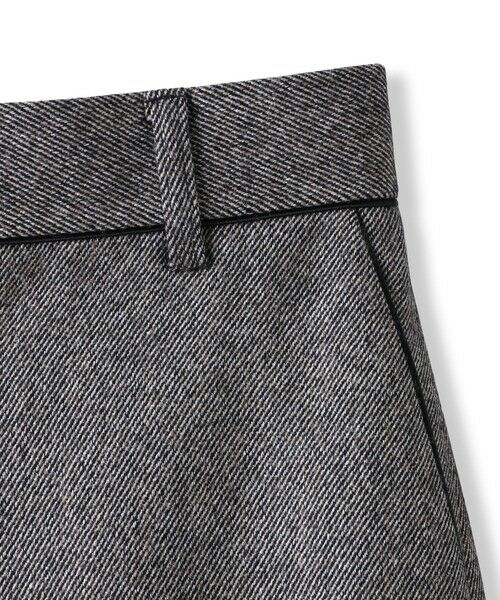 LAUTREAMONT / ロートレアモン ミニ・ひざ丈スカート | シックツィードツイルスカート | 詳細23