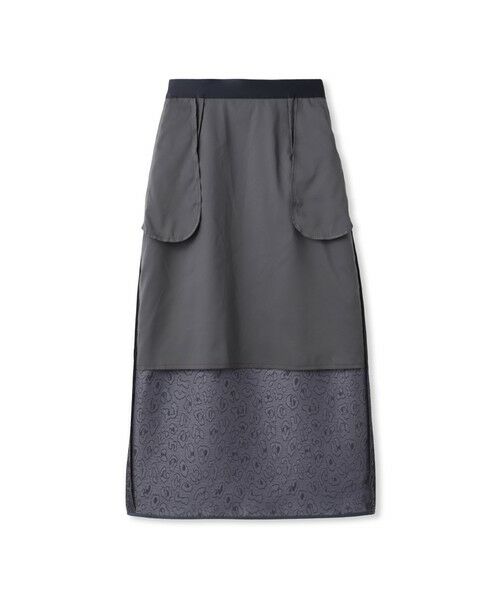 LAUTREAMONT / ロートレアモン ミニ・ひざ丈スカート | エディター東原妙子 × LAUTREAMONT /フェザージャガードタイトスカート | 詳細23