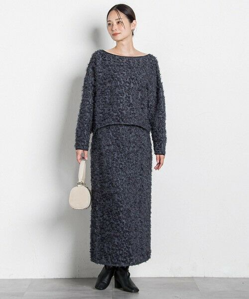 LAUTREAMONT / ロートレアモン ミニ・ひざ丈スカート | エディター東原妙子 × LAUTREAMONT /フェザージャガードタイトスカート | 詳細17