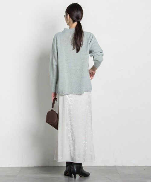 LAUTREAMONT / ロートレアモン ミニ・ひざ丈スカート | スノーベロアクラッシュスカート | 詳細2