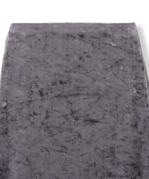 LAUTREAMONT / ロートレアモン ミニ・ひざ丈スカート | スノーベロアクラッシュスカート | 詳細30