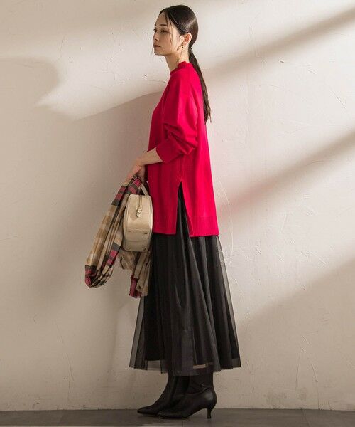 LAUTREAMONT / ロートレアモン ミニ・ひざ丈スカート | パウダーサテンリバーシブルスカート | 詳細14