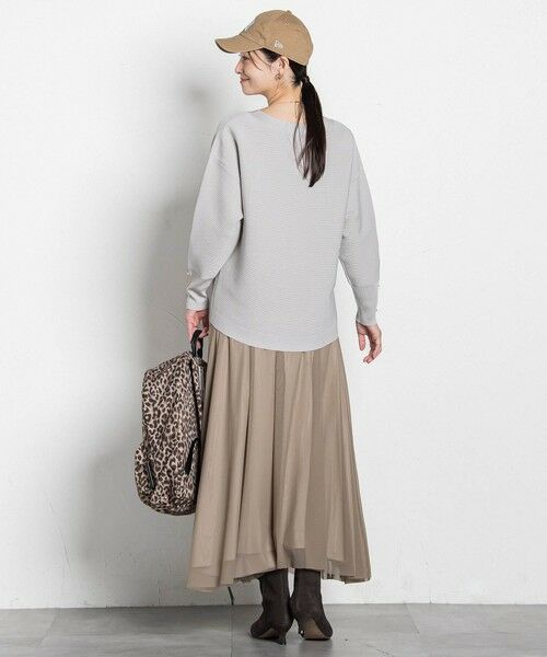 LAUTREAMONT / ロートレアモン ミニ・ひざ丈スカート | パウダーサテンリバーシブルスカート | 詳細19