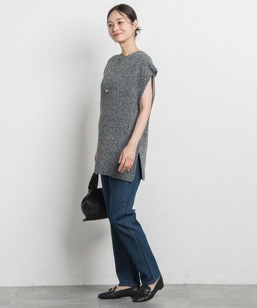 LAUTREAMONT / ロートレアモン ダウンジャケット・ベスト | 【WEB限定】ホールガーメントニットベスト | 詳細3