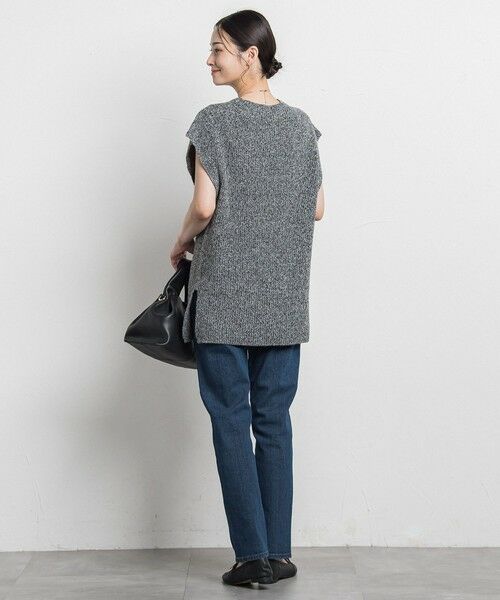 LAUTREAMONT / ロートレアモン ダウンジャケット・ベスト | 【WEB限定】ホールガーメントニットベスト | 詳細4