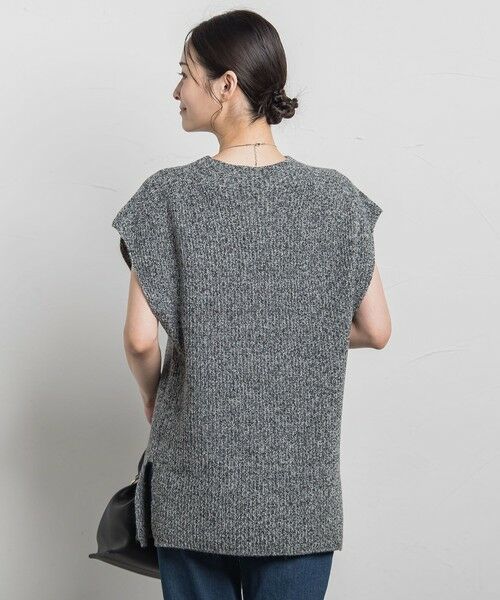 LAUTREAMONT / ロートレアモン ダウンジャケット・ベスト | 【WEB限定】ホールガーメントニットベスト | 詳細7