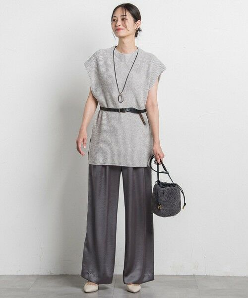 LAUTREAMONT / ロートレアモン ダウンジャケット・ベスト | 【WEB限定】ホールガーメントニットベスト | 詳細22