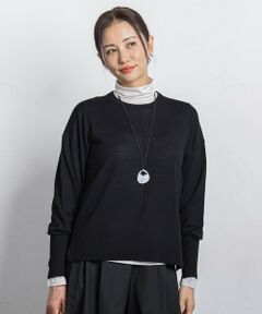 LAUTREAMONT / ロートレアモン ニット・セーター | 【WEB限定】ベーシックウールクルーネックニット≪洗える≫