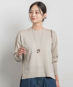 LAUTREAMONT / ロートレアモン ニット・セーター | 【WEB限定】ベーシックウールクルーネックニット≪洗える≫