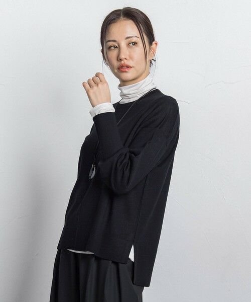 LAUTREAMONT / ロートレアモン ニット・セーター | 【WEB限定】ベーシックウールクルーネックニット≪洗える≫ | 詳細17